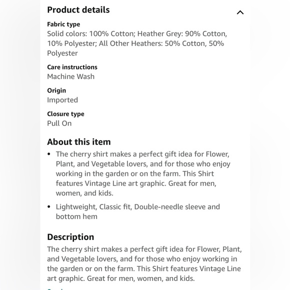 Cherry tank top women’s M - Picture 7 of 7